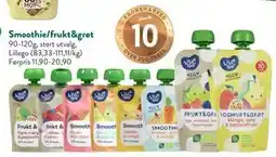 Jacobs Smoothie/frukt&grøt tilbud