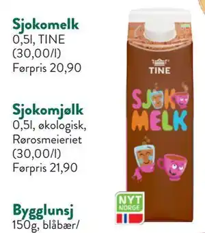 Jacobs Sjokomelk tilbud