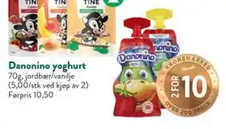Jacobs Danonino yoghurt tilbud