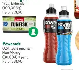 Jacobs Powerade tilbud