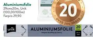 Jacobs Aluminiumsfolie tilbud