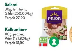 Jacobs Kalkunkorv tilbud