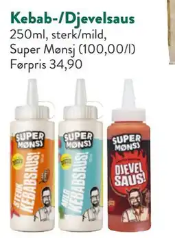 Jacobs Kebab-/Djevelsaus tilbud