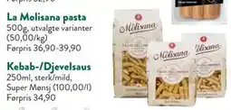 Jacobs La Molisana pasta tilbud