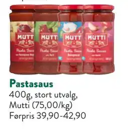 Jacobs Pastasaus tilbud