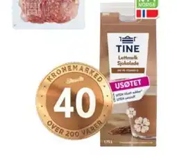 Jacobs Lettmelk sjokolade tilbud