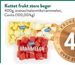 Jacobs Kuttet frukt store beger tilbud