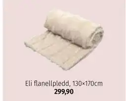 Nille Eli flanellpledd, 130×170cm tilbud