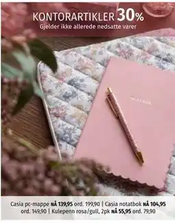 Nille Casia pc-mappe tilbud