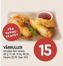 Coop Mega VÅRRULLER tilbud