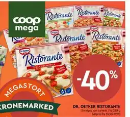 Coop Mega DR. OETKER RISTORANTE tilbud