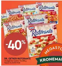 Coop Mega DR. OETKER RISTORANTE tilbud