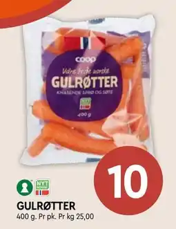 Coop Mega GULRØTTER tilbud