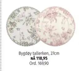 Nille Bygdøy tallerken, 27cm tilbud