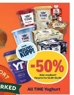Coop Mega All TINE Yoghurt tilbud