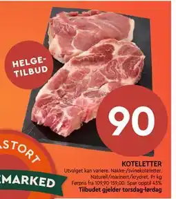 Coop Mega KOTELETTER tilbud