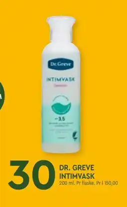 Coop Mega DR. GREVE INTIMVASK tilbud