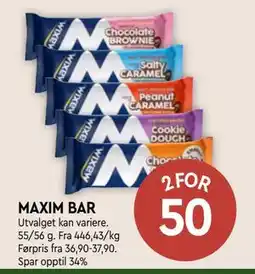 Coop Mega MAXIM BAR tilbud