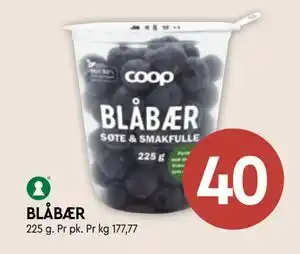 Coop Mega BLÅBÆR tilbud