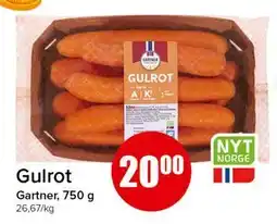 Spar Gulrot tilbud