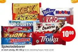 Spar Sjokoladebarer tilbud