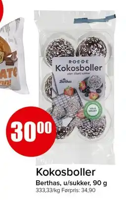 Spar Kokosboller tilbud