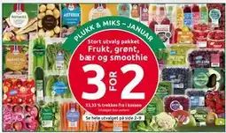 Joker Stort utvalg pakket. Frukt, grønt, bær og smoothie tilbud