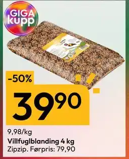 Gigaboks Villfuglblanding 4 kg tilbud