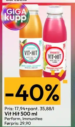 Gigaboks Vit Hit 500 ml tilbud