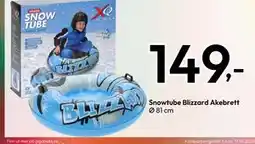 Gigaboks Snowtube Blizzard Akebrett tilbud