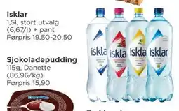 Meny Isklar tilbud