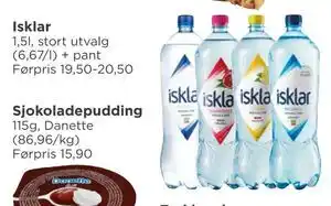 Meny Isklar tilbud