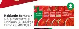 Meny Hakkede tomater tilbud