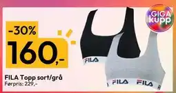 Gigaboks FILA Topp sort/grå tilbud