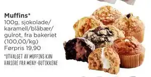 Meny Muffins tilbud