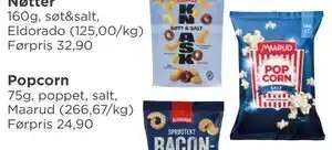 Meny Popcorn tilbud