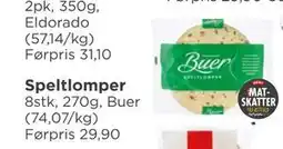 Meny Speltlomper tilbud