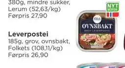 Meny Leverpostei tilbud