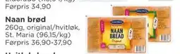 Meny Naan brød tilbud