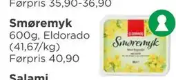 Meny Smøremyk tilbud
