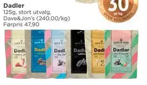 Meny Dadler tilbud