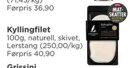 Meny Kyllingfilet tilbud