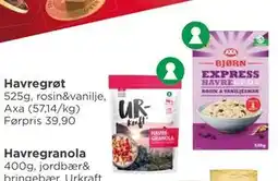 Meny Havregrøt tilbud