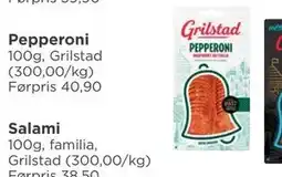 Meny Pepperoni tilbud