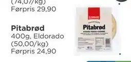 Meny Pitabrød tilbud