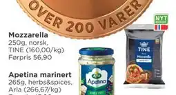Meny Mozzarella tilbud