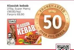 Meny Klassisk kebab tilbud