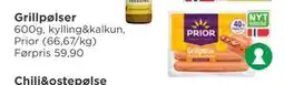 Meny Grillpølser tilbud