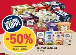 Matkroken ALL TINE YOGHURT tilbud
