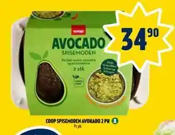 Coop Prix COOP SPISEMODEN AVOKADO 2 PK tilbud